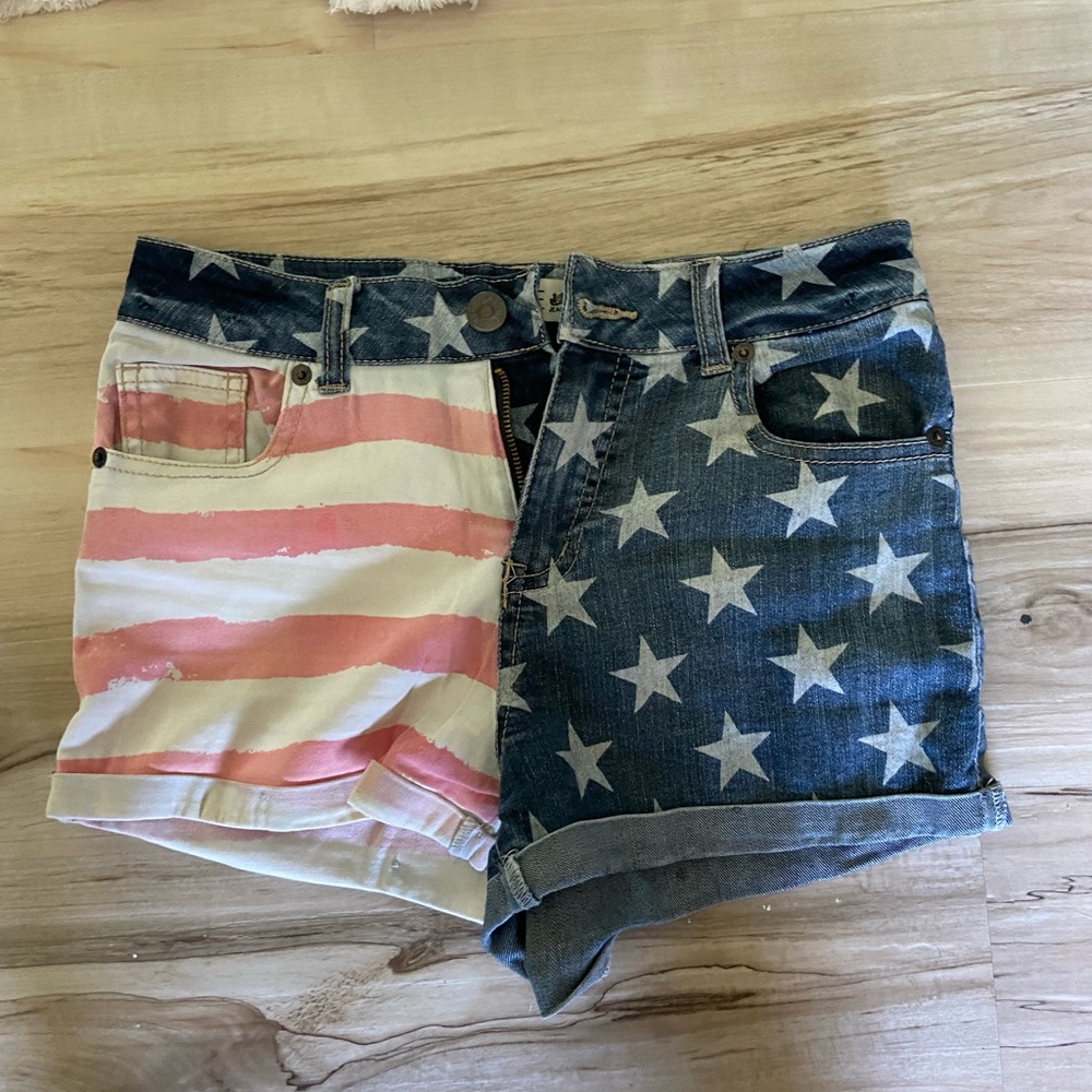 American flag shorts